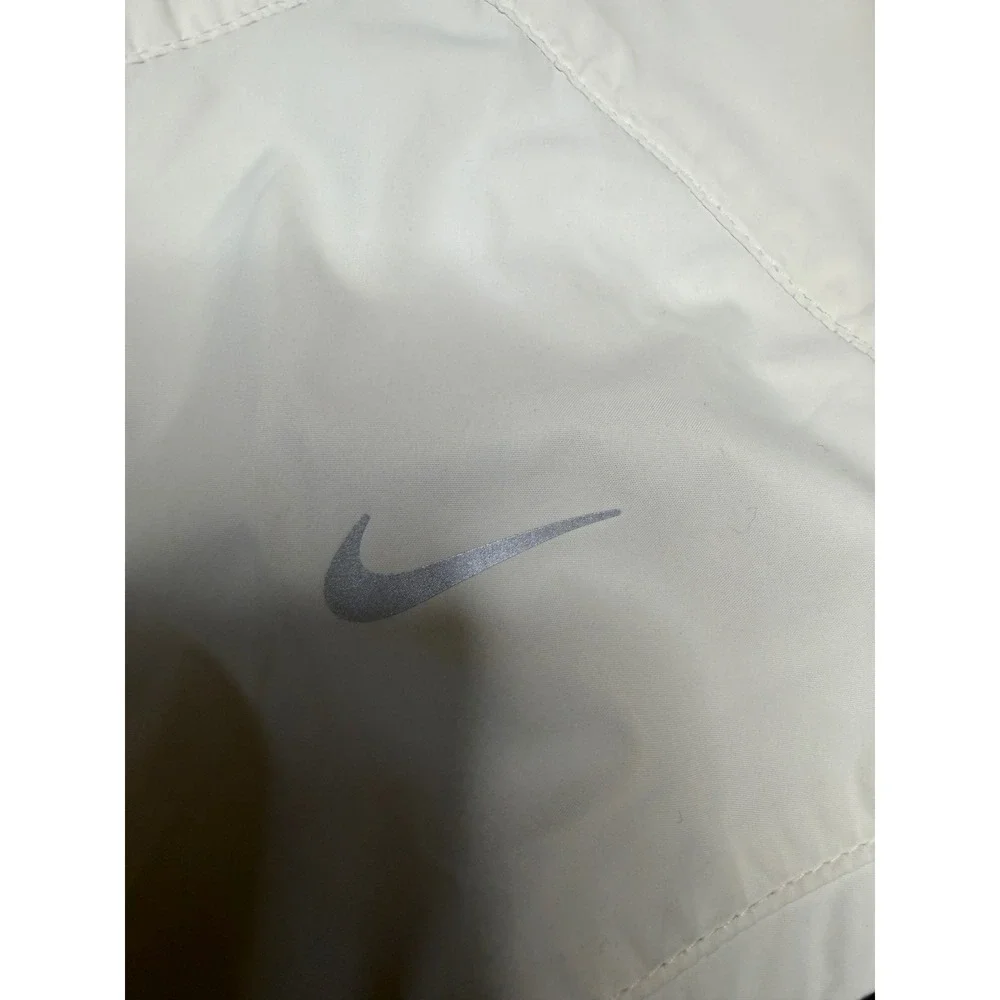 Nike Windrunner Women Black White Full Zip Running Jacket 405222-011 Medium - Picture 5 of 8